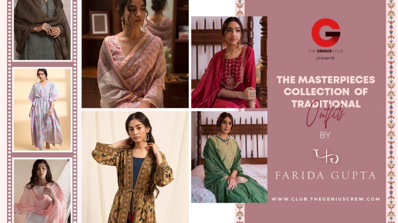 The masterpieces collection of Farida Gupta Kurta and Sarees