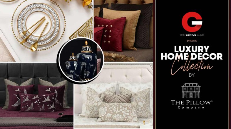 DIVERSIFY YOUR HOME DECOR WITH THESE STUNNING LUXURY PILLOWS