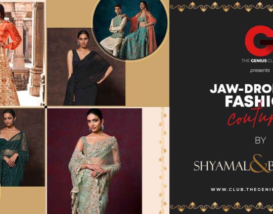 Jaw-dropping fashion couture by Shyamal and Bhumika